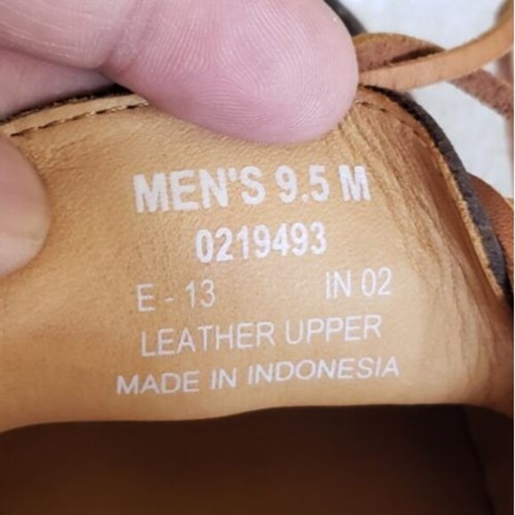 Sperry Top Sider Gold Cup Boat Shoes Leather Men\'s Size 9.5M Sahara Brown main image 7